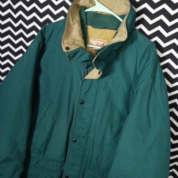Vintage WOOLRICH quilted puffer style jacket parka coat mens XL - cr - Picture 2 of 5